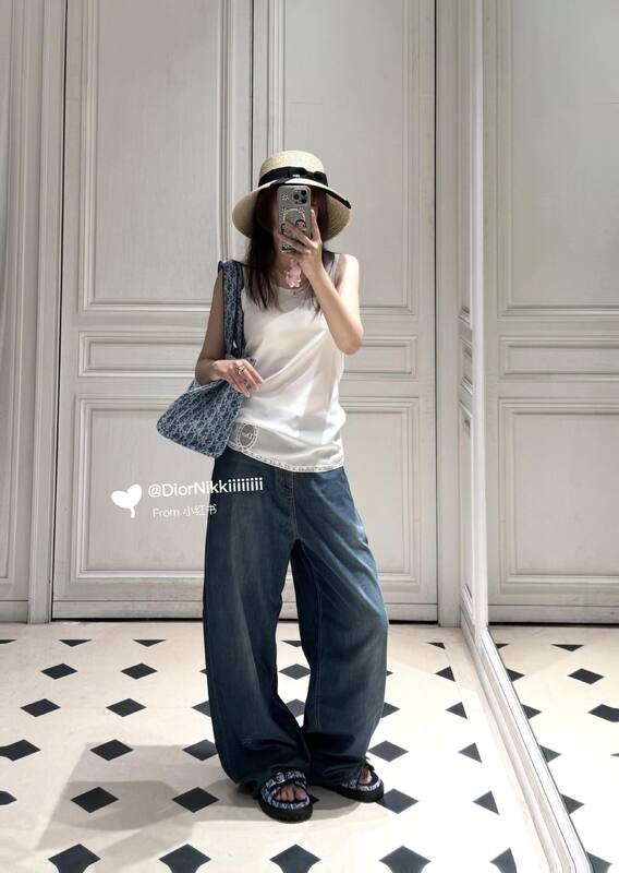 Dior Blue Oblique jacquard tote — 1:1 Replica