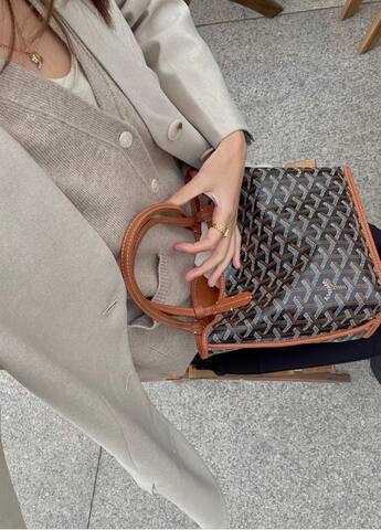 Goyard Black 18x12cm shoulder bag Premium Replica