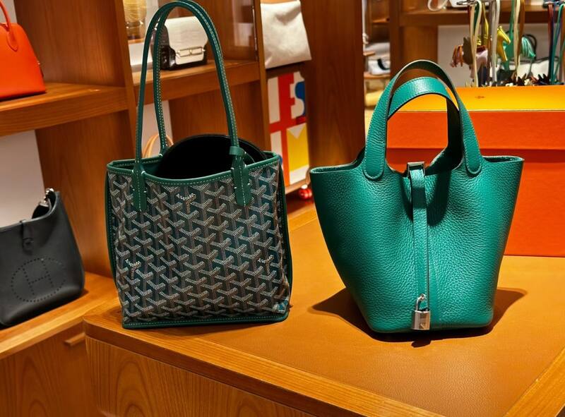 Goyard Green shoulder bag — Premium Replica