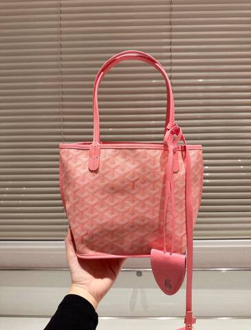 Goyard Pink 18x12cm shoulder bag Top Quality Replica