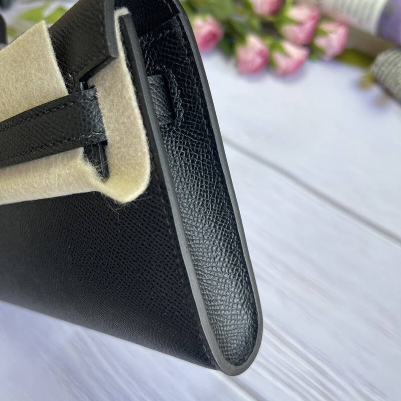 Hermes Kelly Cut Black Epsom 31 evening — 1:1 Replica