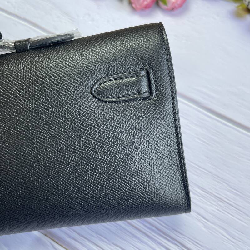 Hermes Kelly Cut Black Epsom 31 evening — 1:1 Replica