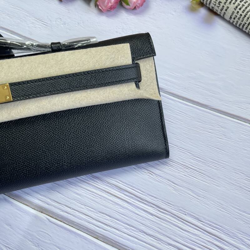 Hermes Kelly Cut Black Epsom 31 evening — 1:1 Replica