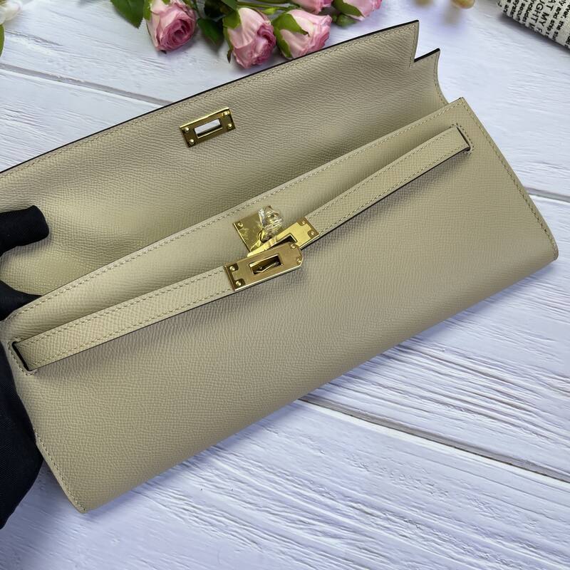 Hermes Kelly Cut Beige Epsom 31 evening — 1:1 Replica