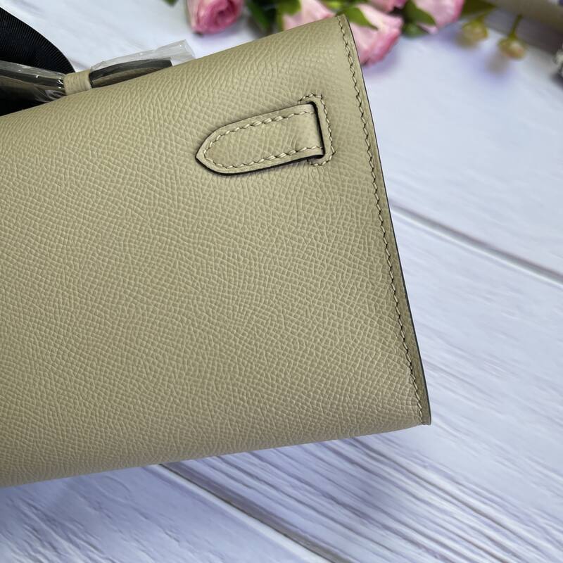 Hermes Kelly Cut Beige Epsom 31 evening — 1:1 Replica