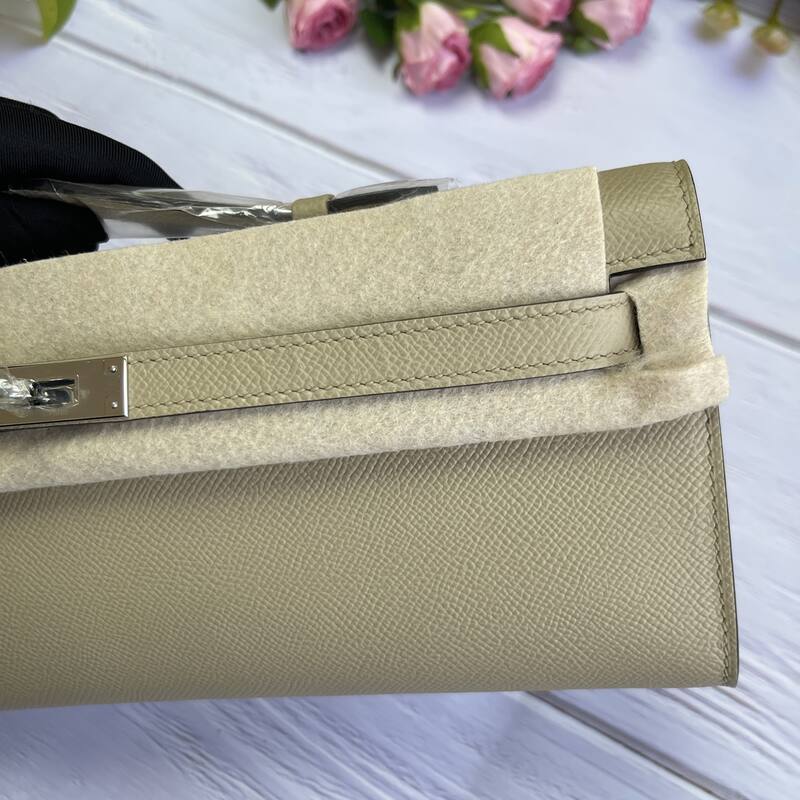 Hermes Kelly Cut Beige Epsom 31 evening — AAA Quality Replica