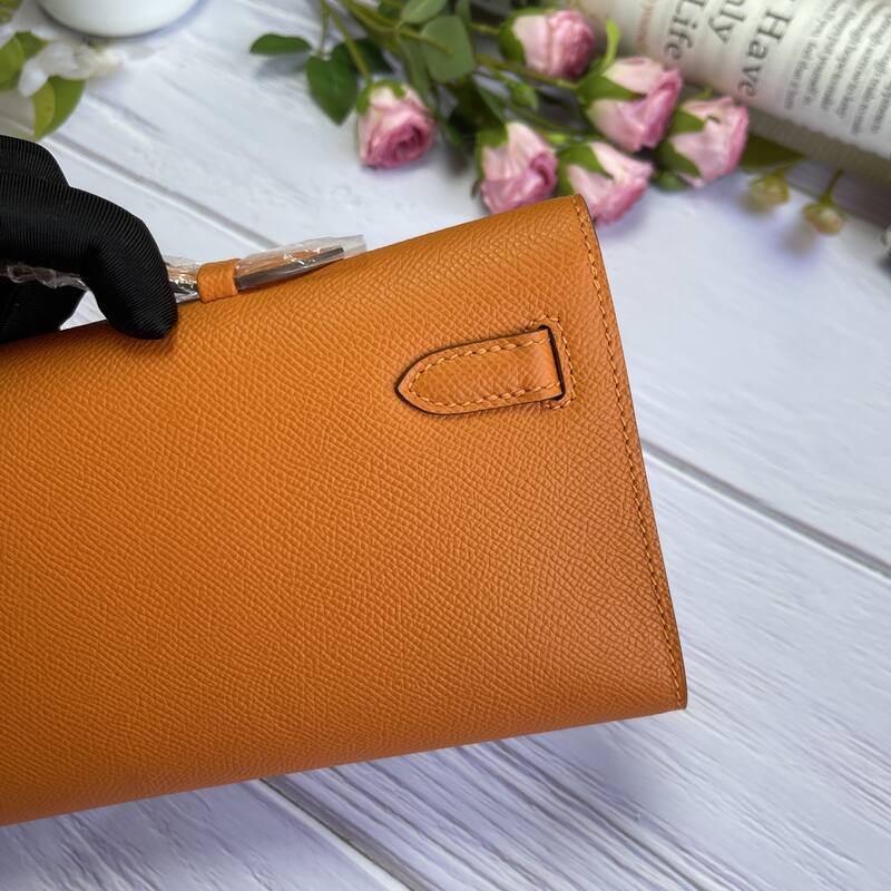 Hermes Kelly Cut Orange Epsom 31 evening — AAA Quality Replica