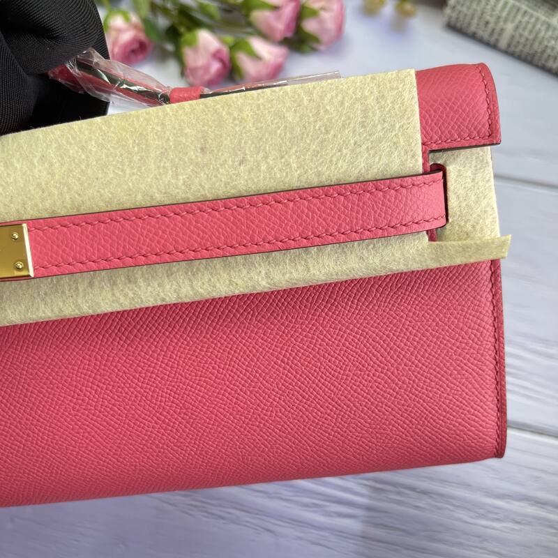 Hermes Kelly Cut Pink Epsom 31 evening — Top Quality Replica