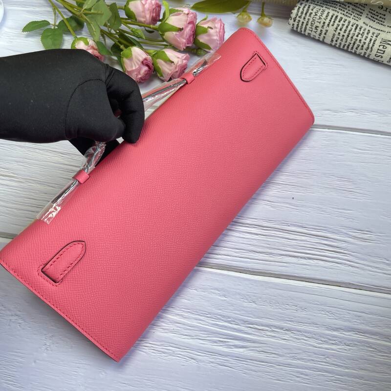 Hermes Kelly Cut Pink Epsom 31 evening — Top Quality Replica
