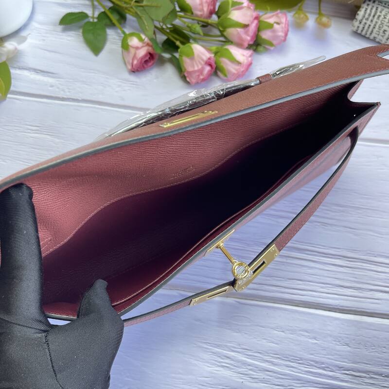Hermes Kelly Cut Rosewood 31 evening — 1:1 Replica