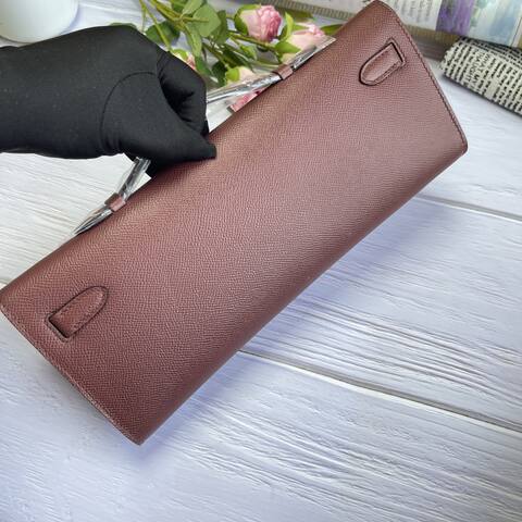Hermes Kelly Cut Rosewood 31 evening 1 1 Replica