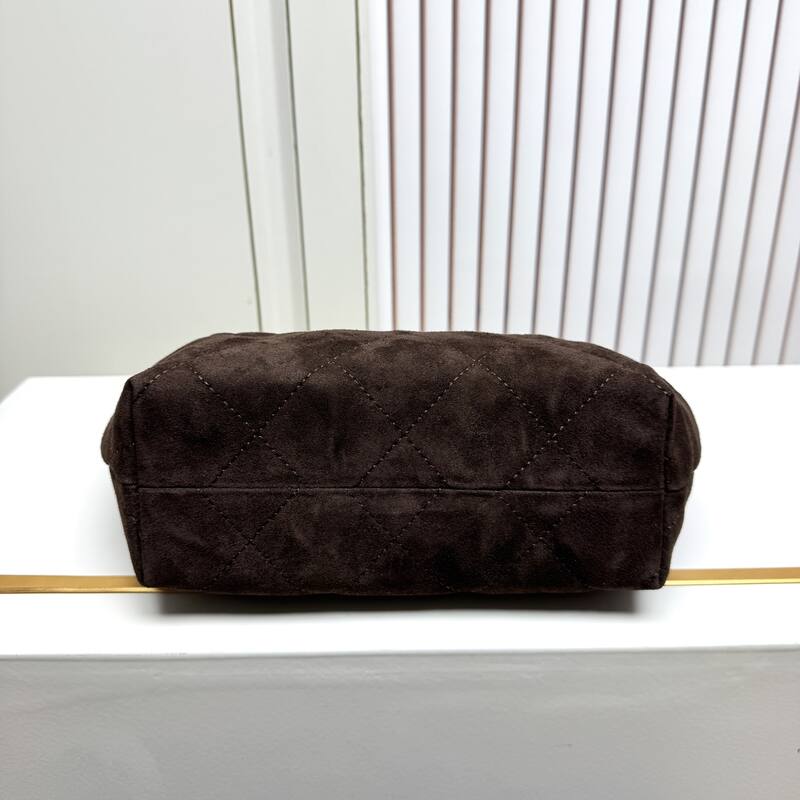 Chanel Dark Brown Suede crossbody — 1:1 Replica