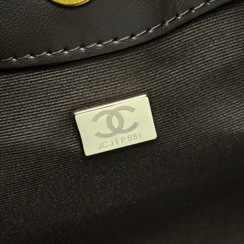 Chanel Dark Brown Suede crossbody — 1:1 Replica