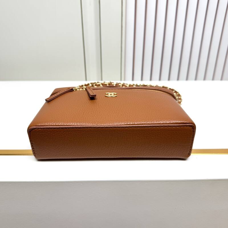 Chanel Vanity Case Brown crossbody — Top Quality Replica