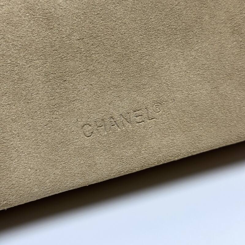 Chanel Beige suede crossbody — AAA Quality Replica