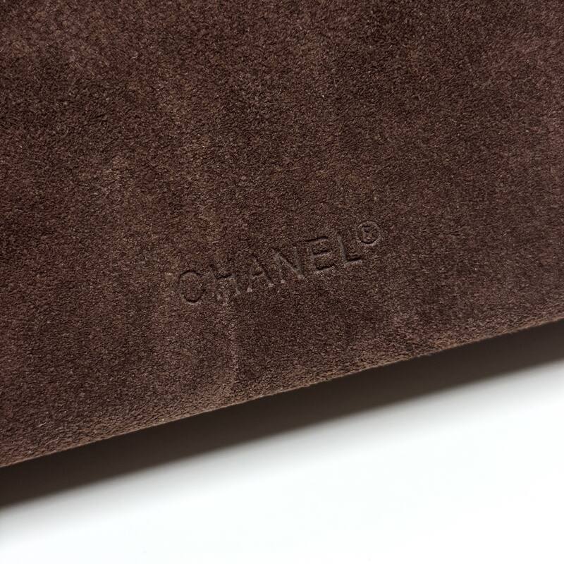 Chanel Brown suede crossbody — AAA Quality Replica