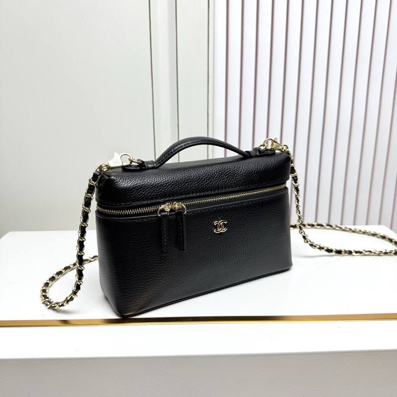 Chanel Vanity Case Black crossbody — Premium Replica