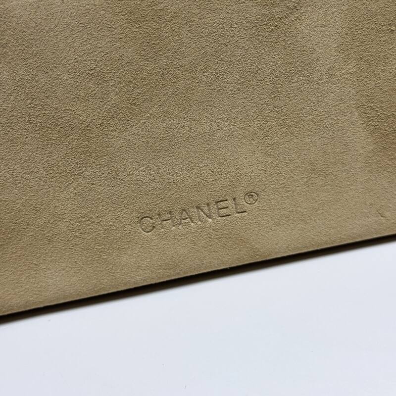 Chanel Beige suede crossbody — Top Quality Replica