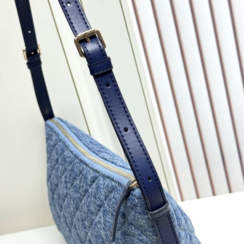 Chanel Blue denim shoulder — AAA Quality Replica
