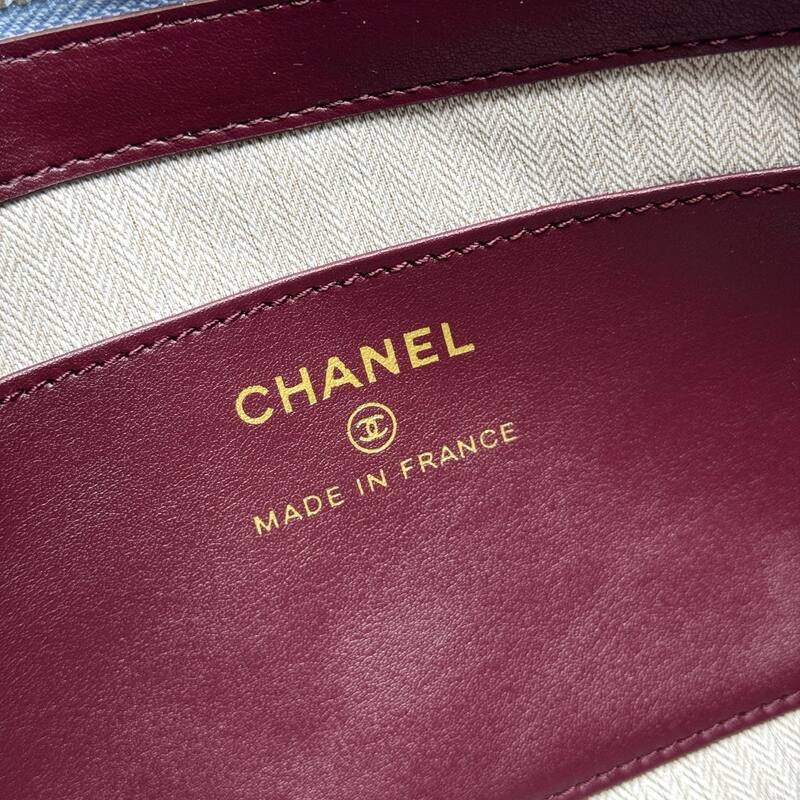 Chanel Blue denim shoulder — AAA Quality Replica