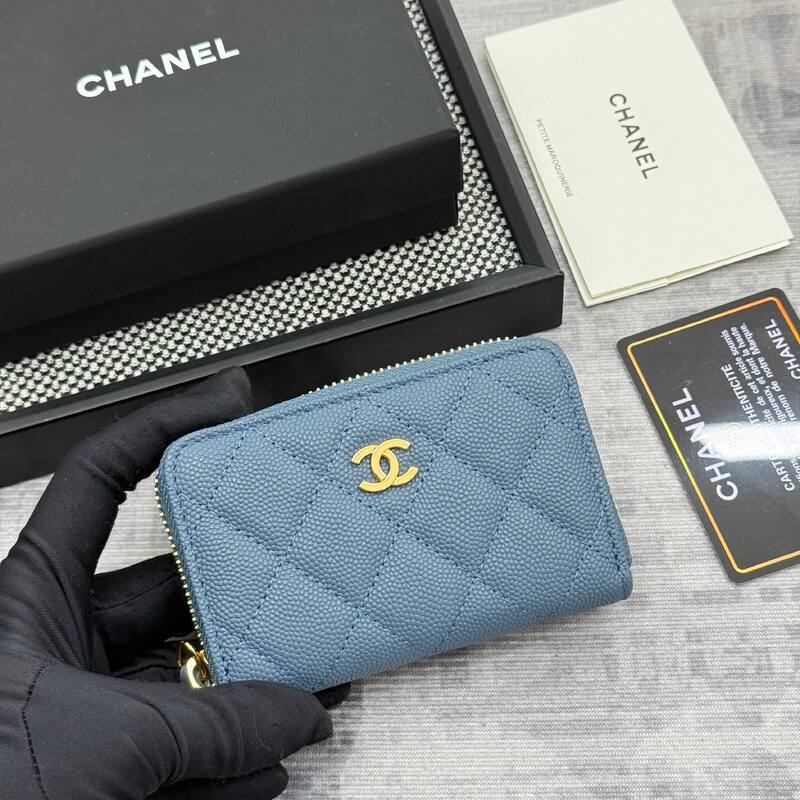 Chanel Blue caviar leather everyday — Premium Replica
