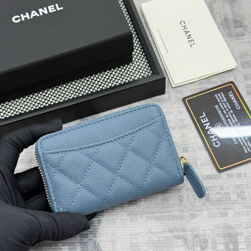 Chanel Blue caviar leather everyday — Premium Replica
