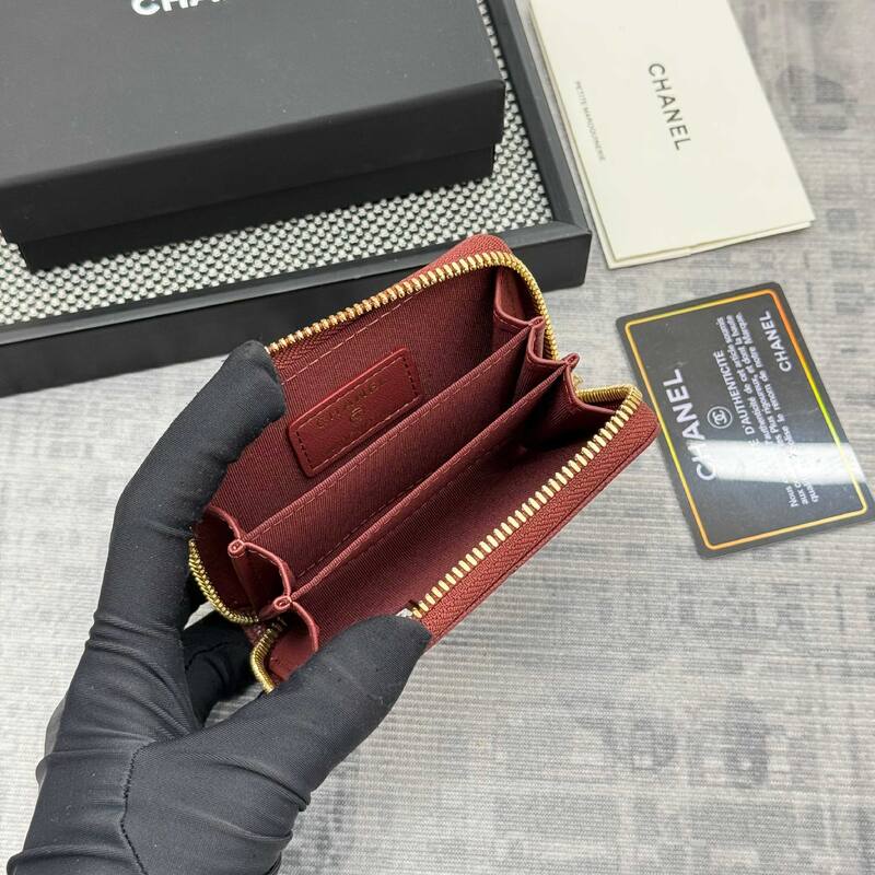Chanel Burgundy caviar everyday — Premium Replica