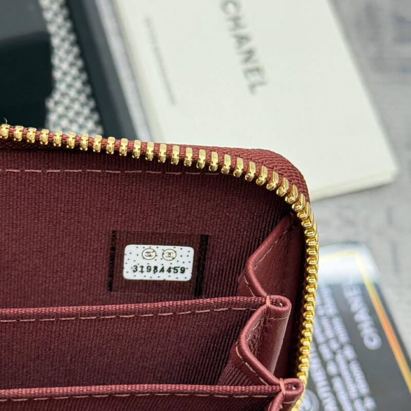Chanel Burgundy caviar everyday — Premium Replica