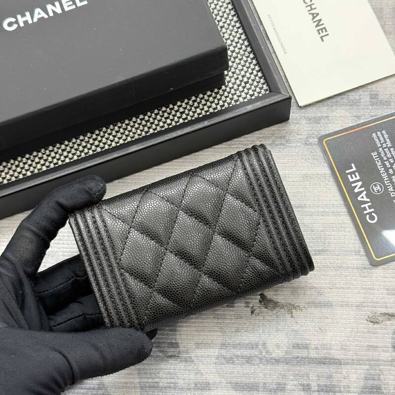 Chanel Boy Black 11x8 evening — Premium Replica