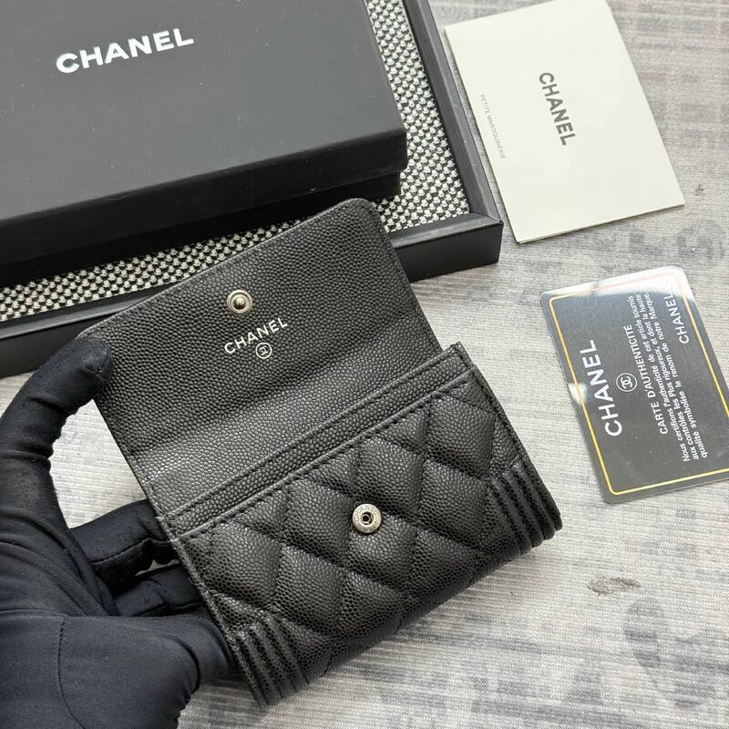 Chanel Boy Black 11x8 evening — Premium Replica