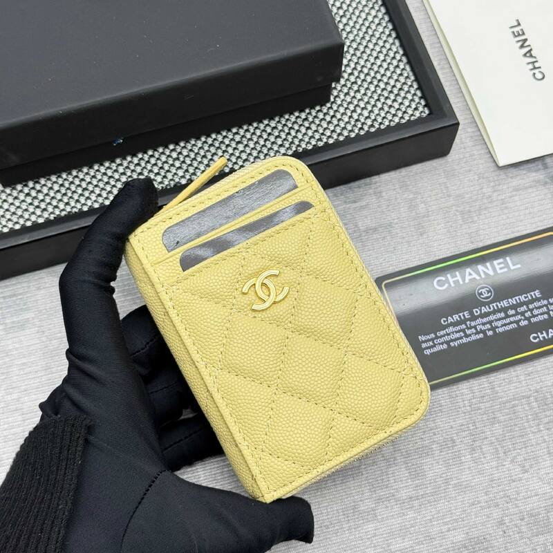 Chanel Yellow mini crossbody — Top Quality Replica
