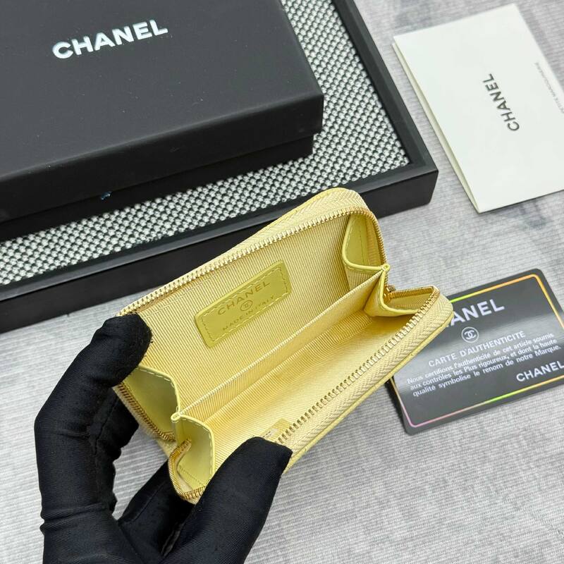 Chanel Yellow mini crossbody — Top Quality Replica
