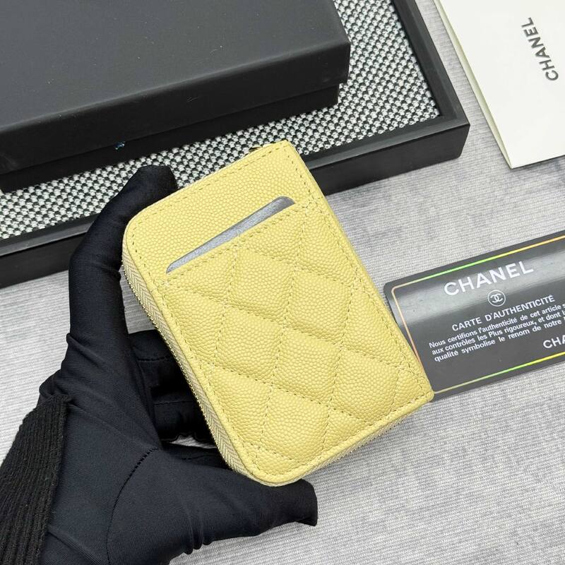 Chanel Yellow mini crossbody — Top Quality Replica