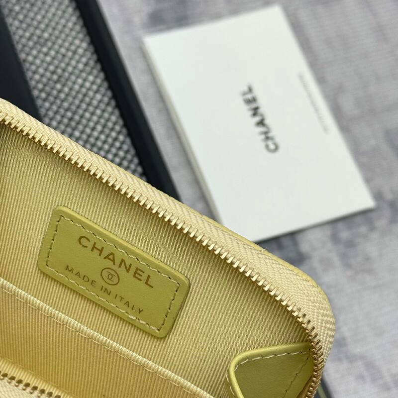Chanel Yellow mini crossbody — Top Quality Replica