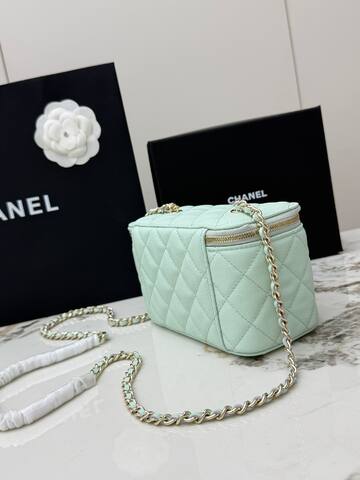 Chanel Mint green mini crossbody Top Quality Replica