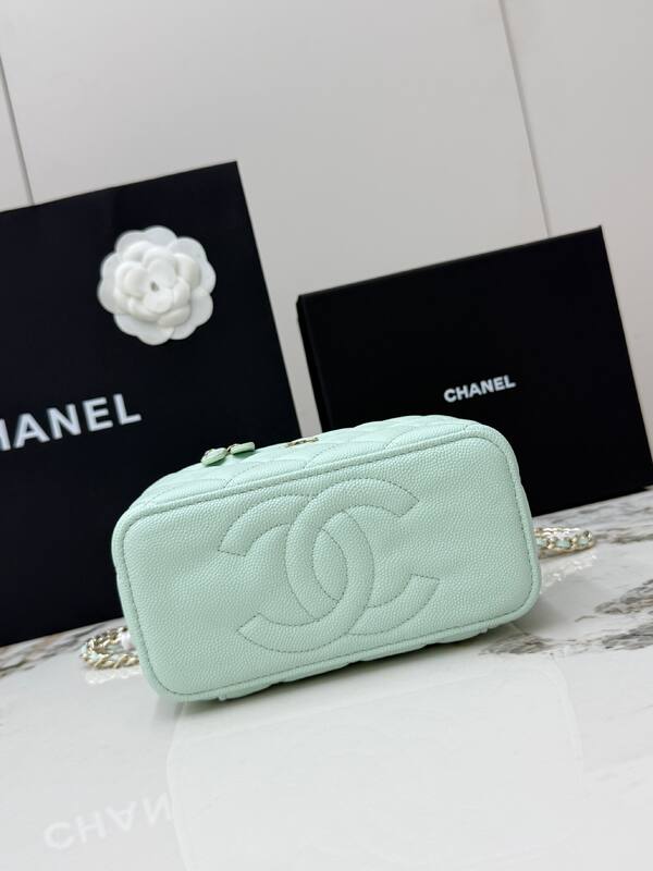 Chanel Mint green mini crossbody — Top Quality Replica
