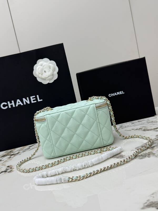 Chanel Mint green mini crossbody — Top Quality Replica