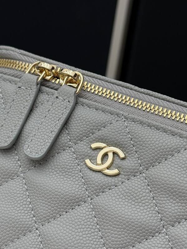 Chanel Light Gray mini crossbody — 1:1 Replica