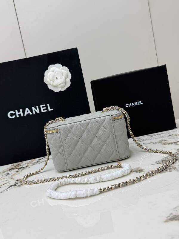 Chanel Light Gray mini crossbody — 1:1 Replica