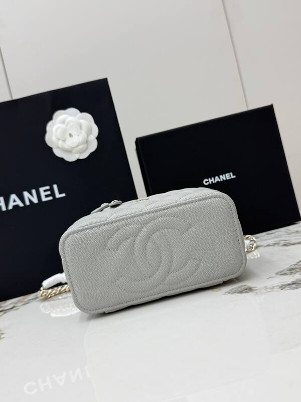Chanel Light Gray mini crossbody — 1:1 Replica
