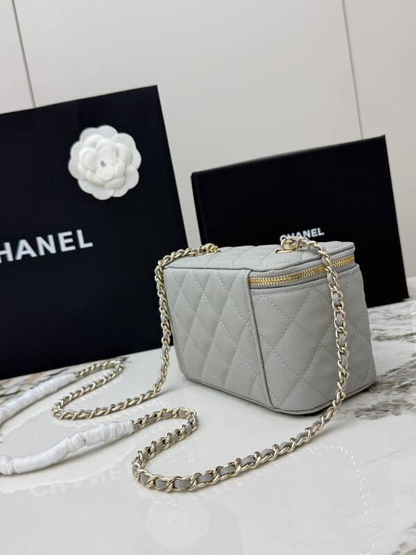 Chanel Light Gray mini crossbody — 1:1 Replica