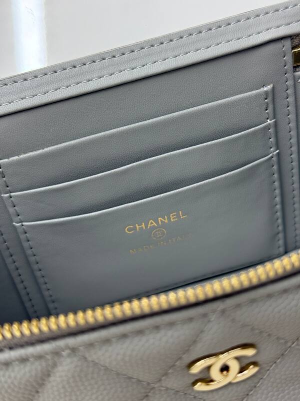 Chanel Light Gray mini crossbody — 1:1 Replica