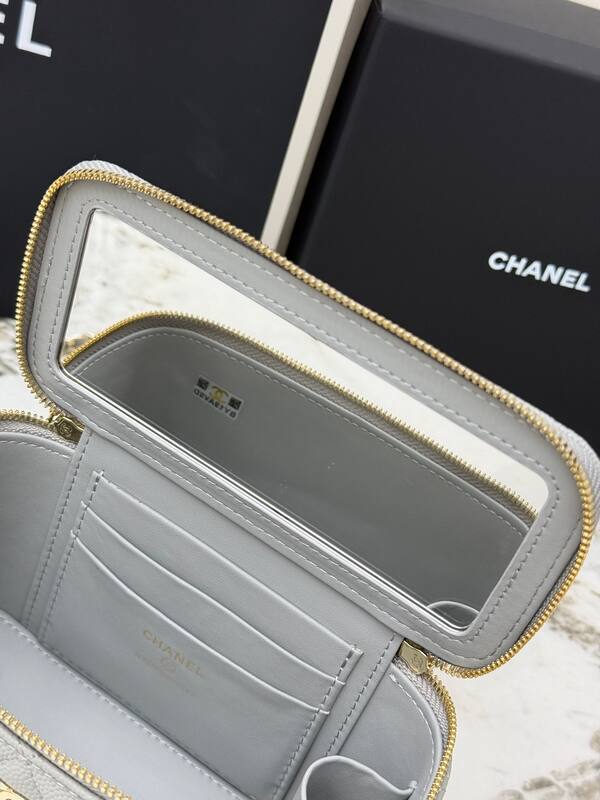Chanel Light Gray mini crossbody — 1:1 Replica