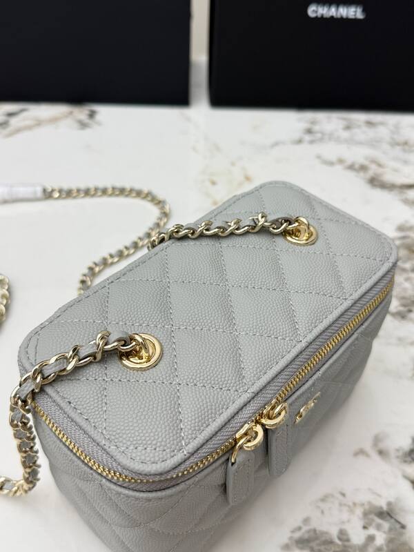 Chanel Light Gray mini crossbody — 1:1 Replica