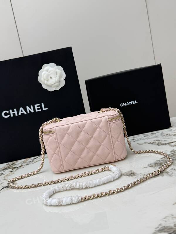 Chanel Light Pink mini crossbody — Top Quality Replica