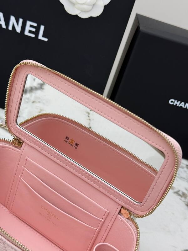 Chanel Light Pink mini crossbody — Top Quality Replica