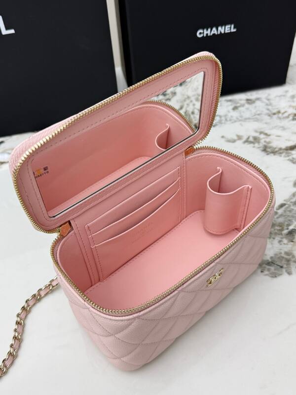 Chanel Light Pink mini crossbody — Top Quality Replica