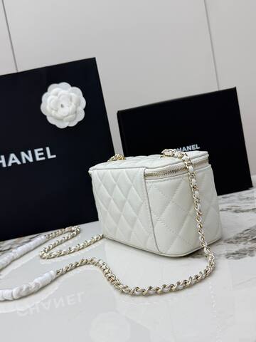 Chanel White mini crossbody AAA Quality Replica