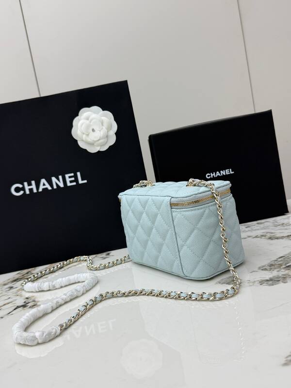 Chanel Light Blue mini crossbody — AAA Quality Replica