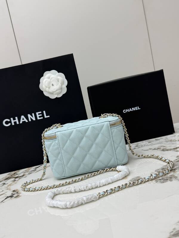 Chanel Light Blue mini crossbody — AAA Quality Replica